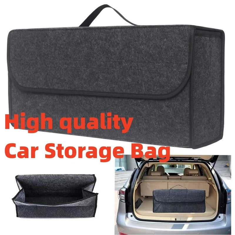 1PC Large Anti Slip Compartment Boot Storage Organizer Tool Car Storage Bag