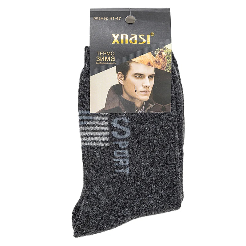 Winter Russia Men's Socks Keep Warm Wool Thicken High Quality 100% Contain Wool Rabbit Fur Soft Essential Comfortable Male Socks