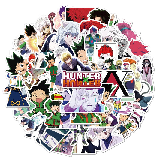 50Pcs/Pack Anime Hunter x Hunter Graffiti Stickers Anime Stickers