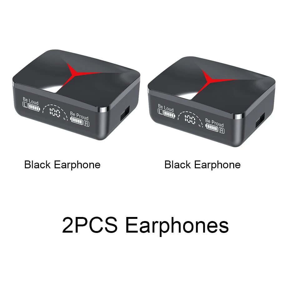 Original TWS M90 Wireless Headphones Sliding Cover Gaming Earphone Bluetooth 5.3