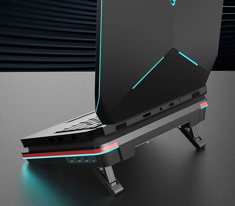 IETS GT500 Laptop Cooling Stand V2/V1/S2/B0 Series Cooling Pad 5000RPM External Cooler for 13", 15” to 17.3" Gaming Notebooks