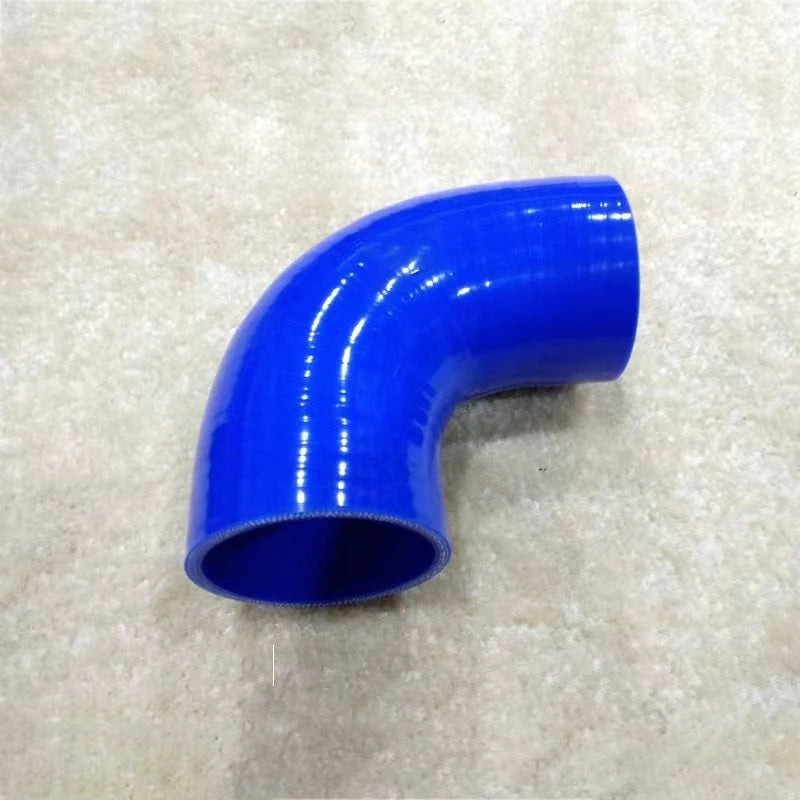 ID 16-76mm Silicone Hose 45 90 Degree Elbow Reduce Hose Blue Tubing Connector Intercooler Turbo Intake Pipe Coupler