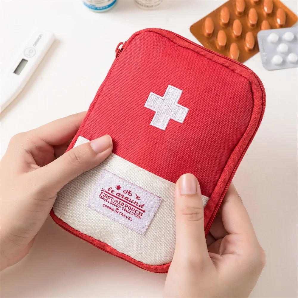3 Pcs/set Portable Medical Storage Bag First Aid Kit Organizer Home Outdoor Travel Bag