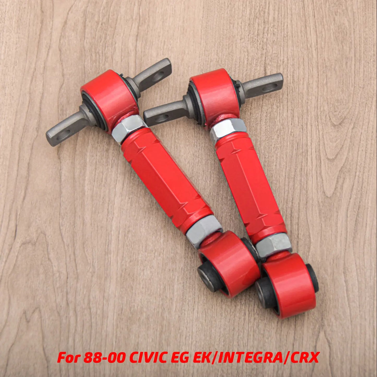 For Honda 88-00 CIVIC EG EK/INTEGRA/CRX Rear Camber Kit Red Blue