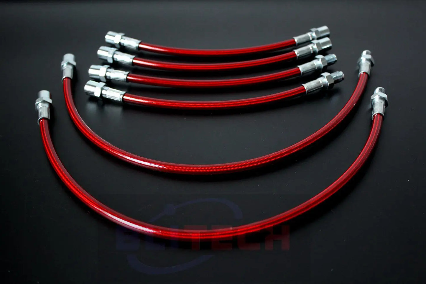 Stainless Front+Rear Racing Steel Brake Line Kit Cables For BMW E36 E34 E32 Red Blue Silver Black