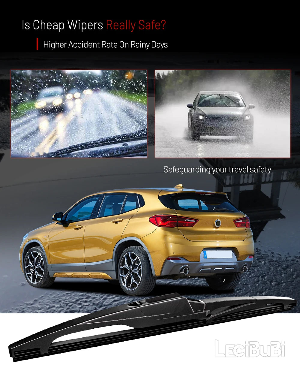 Rear Windshield Wiper Blade Windscreen Wipers Accessories For Saab 9-3 Kombi Estate 2007-2012 2008 2009 2010 2011