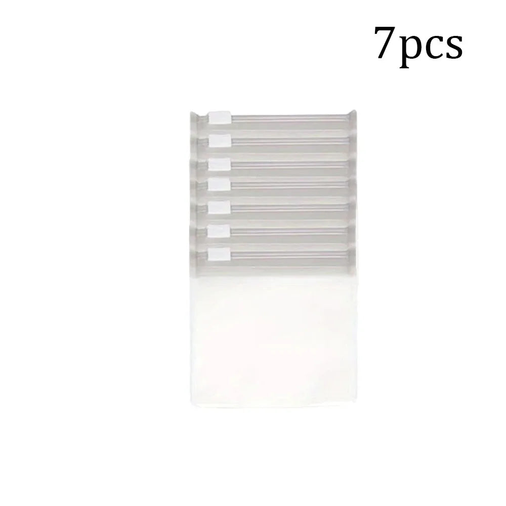 7pcs Pill Pouch Bags Reusable Zippered Pill Pouch Set