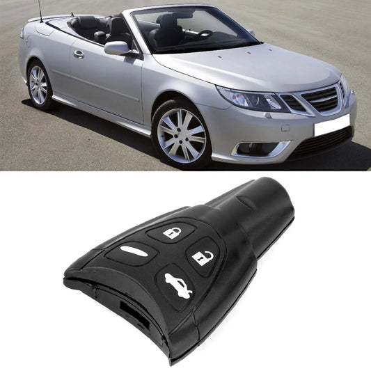 4 Buttons Car Key Case Key Shell Replacement Accessories Fit For Saab 93 95