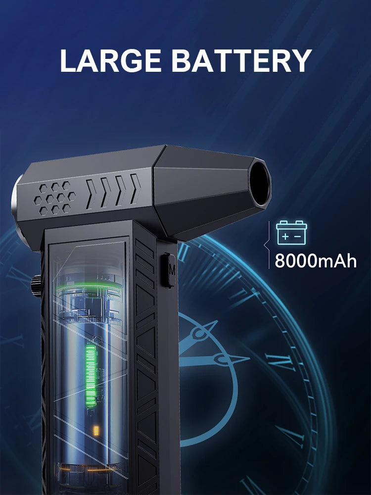 X9 Turbo Fan Jet 300000RPM Turbo Jet Blower Brushless Vacuum Cleaner