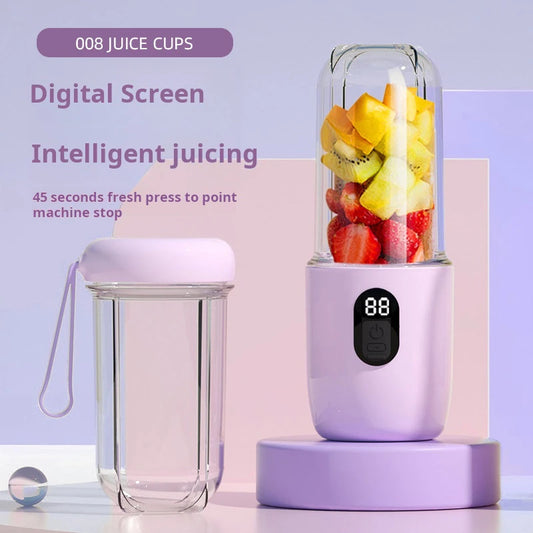 Portable Blender USB Rechargeable Cordless Mini Juicer Mixer