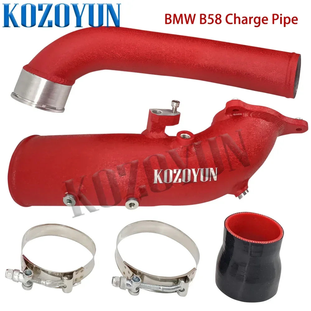 QT Cold Air Intake Charge Pipe Intake tube for BMW B58 M140i M240i 340i 440i xDrive 16-18