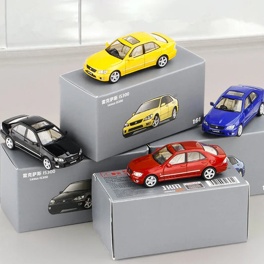 1:64 LEXUS IS300 Alloy Car Model Diecasts Metal Classic Vehicles Car Model High Miniature Scale Collection