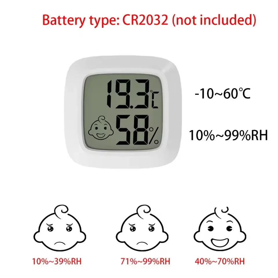 Mini LCD Digital Indoor Convenient Temperature Sensor Humidity Meter Gauge