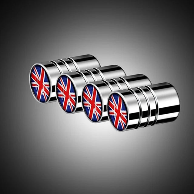 Car Tyre Valve Cap 4Pcs/Set New Universal Car Bicycle Motorbike Car Tire Valve Cap Wheel Dust Covers