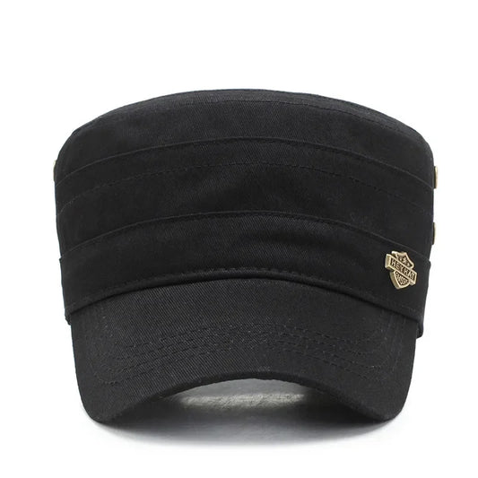 Men Baseball Cap Flat Caps Spring Autumn Tactical Hat Men's Flat Top Cotton Cap Sports Leisure Hats