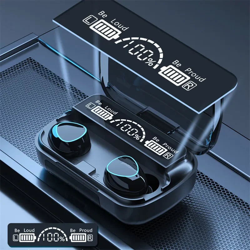 M10 TWS Bluetooth Headphones 3500mAh Charging Box