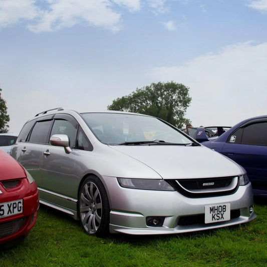 Grille Suitable for Honda Odyssey RB1 refit day regulation MUGEN infinite middle net belt mark 2005-2008 vehicle