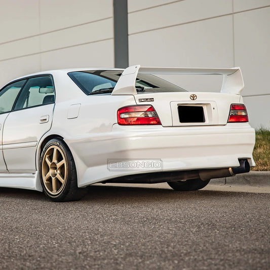 Chaser Spoiler JZX100 ABS Material Car Rear Wing Primer Color Rear Spoiler For Toyota Chaser JZX100 1996-2001