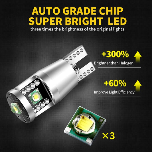 LED IS250 IS350 IS F LX470 LX570 LS430 LS460 LS600H RX400H RX350 LED Light Parking Lamp W5W T10 CANbus WHite
