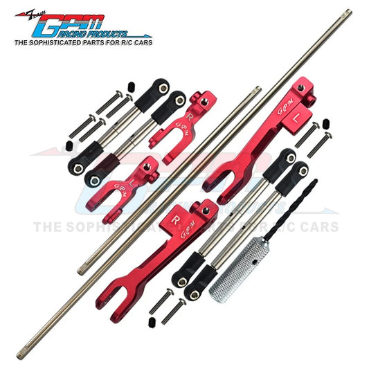 GPM Aluminum Front & Rear Sway Bar & S2 Stainless Steel Linkage For RC TRAXXAS Unlimited Desert Racer 1/7 UDR Anti-Roll Bar