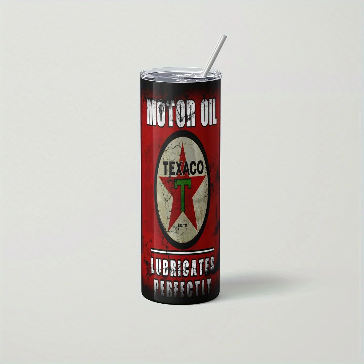 20oz Tumblers: Texaco, Valvoline & Pennzoil Motor Oil Designs