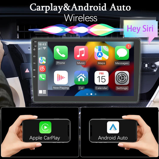 Android 11 Car Radio 1 din Stereo Autoradio Carplay Andriod Auto 32G 7"/9"/10" Universal WIFI GPS Car Audio Multimedia Player