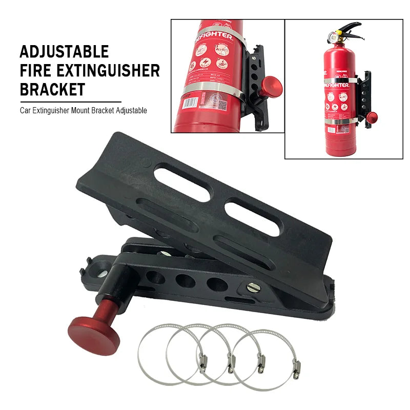 Car Extinguisher Mount Bracket Adjustable