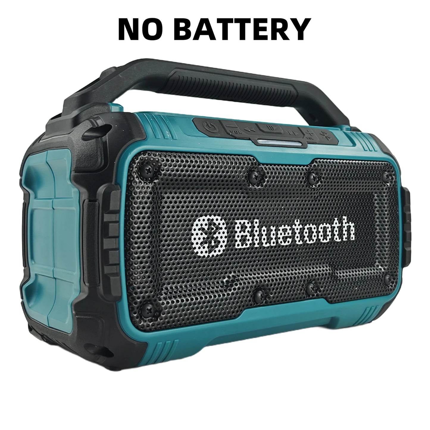 Portable Speaker Wireless Bluetooth-compatible Subwoofer Outdoor Construction Site Waterproof Loudspeaker Stereo Surround 