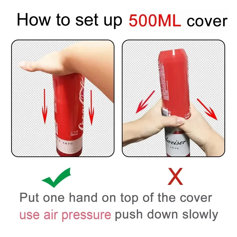 Hide a beer Skinny Can Cover Bottle Sleeve Case Cover
