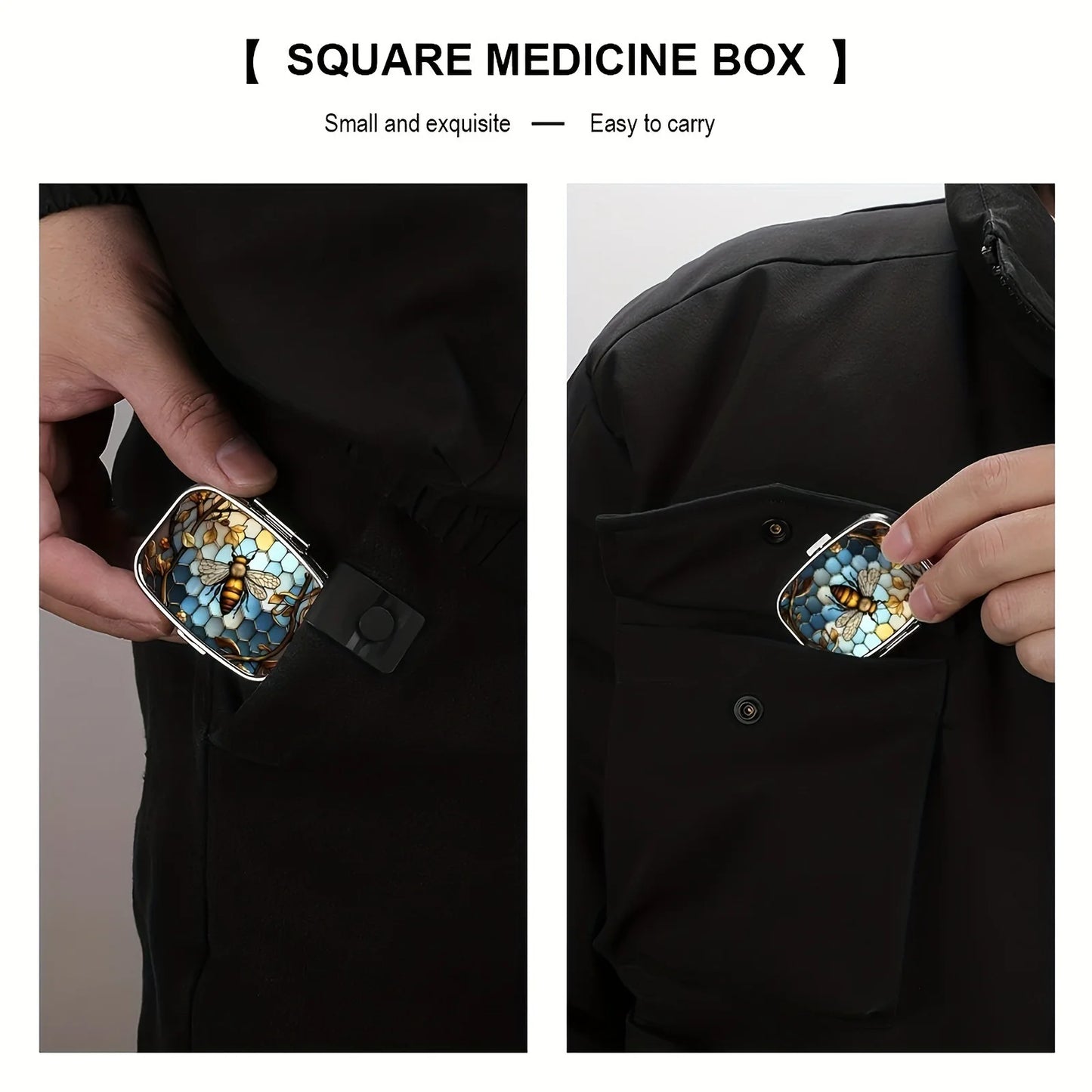 Travel Cases Lovely Coloured Medicine Metal Jewellery Organizers