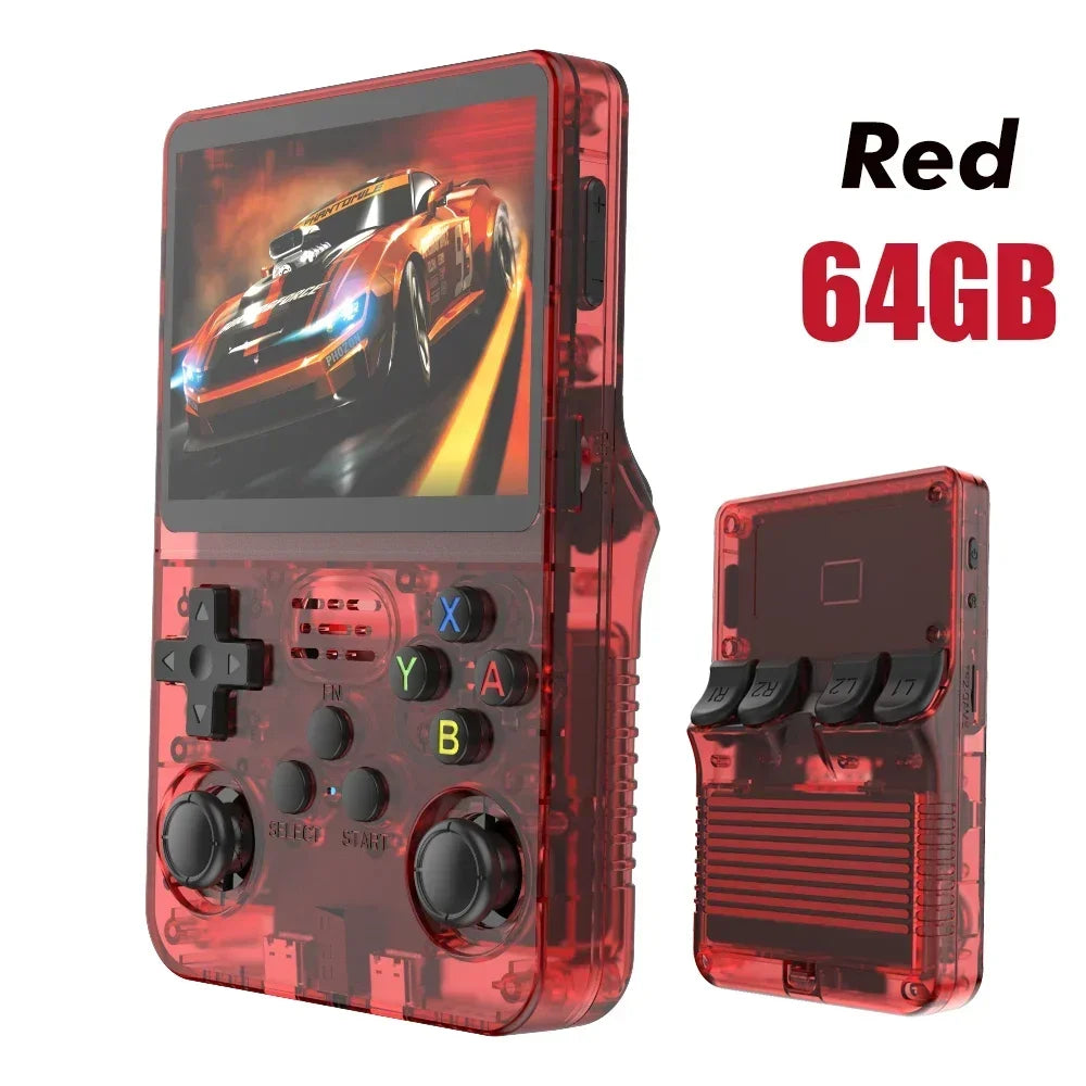 BOYHOM NEW R36S Retro Video Game Console Linux System 3.5 Inch IPS Screen