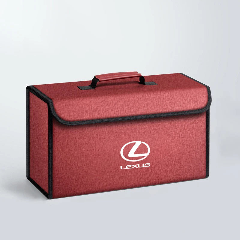 Car Trunk Organizer Box Large Capacity Folding Storage Bag For Lexus Fsport RX330 IS250 Ct200h ES300h RX350 IS300h NX300h RX400h