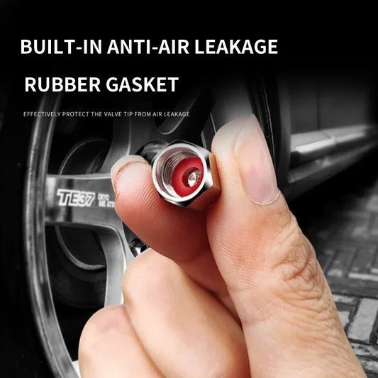 5PCS Lexus -Styling Wheel Tire Valve Rims Stem Caps Dust Decor For Lexus CT200h ES250 ES300h NX300h RX350 IS250 IS200 GS300