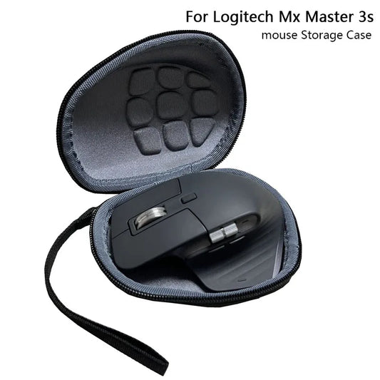 for Logitech MX Master 3S Advanced Wireless Mouse Storage Bag Hard Case Protector