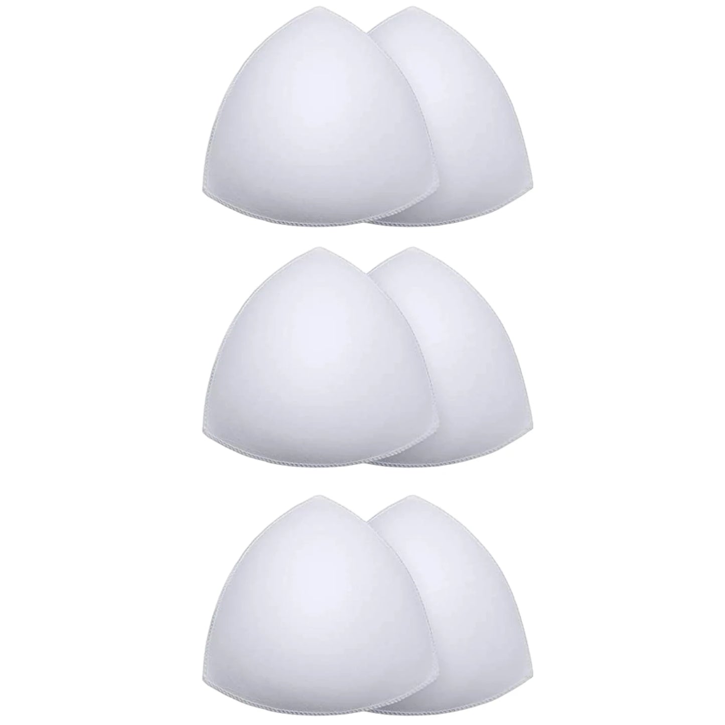 2/12pcs Bra Pads Soft Sponge Women Triangle Bra Pad Sports Bra Bikini Pads Yoga Bra Swimsuit Bralettes Nursing Bra Inserts