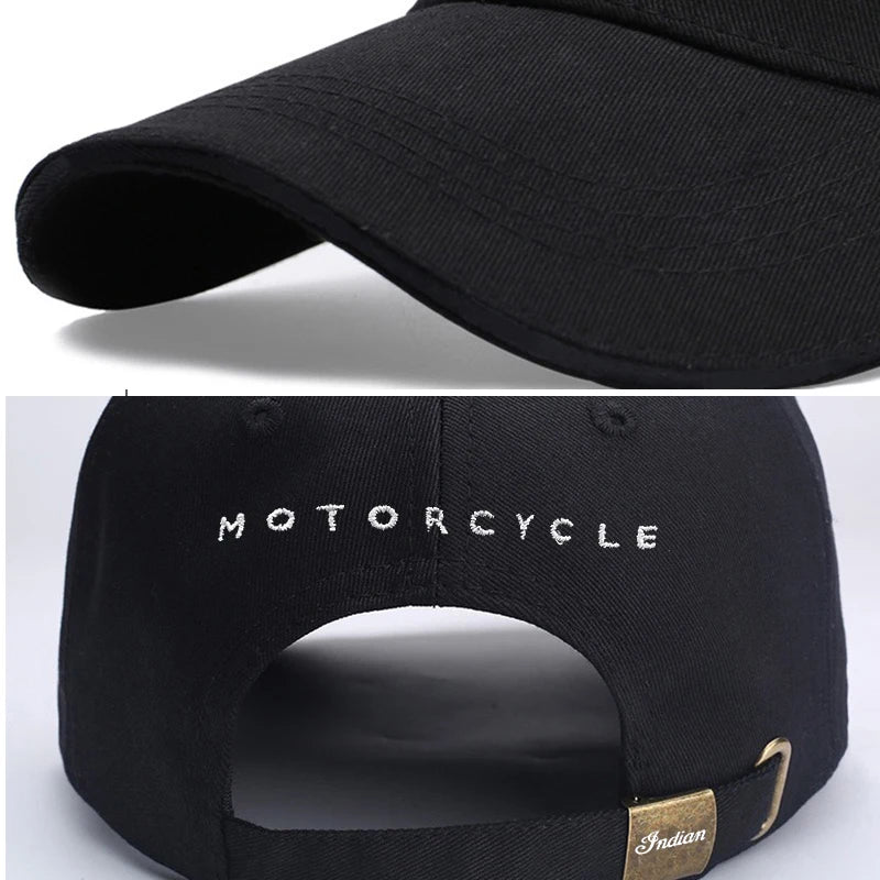 Indian Motorcycle Hats Casual Baseball Caps Sunscreen Ventilate Women Men Snapback For Indian