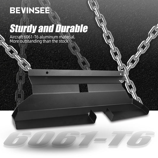 BEVINSEE Air Intake Scoop for BMW E46 320i 320ci 323i 323ci 325i 325ci 325xi 325ti 328i 328ci 330i 330ci 330xi M52TU M54 Engine