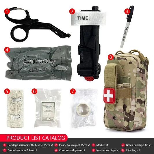 50611s-2 Tactical EMT First Aid Kit Pouch Bag