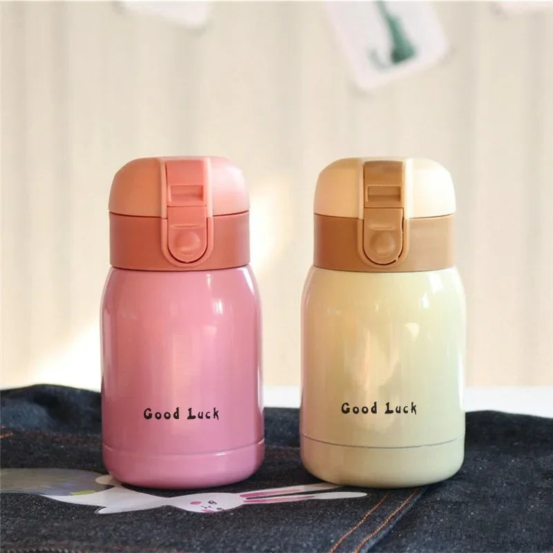 Mini Thermos Cup 200ml/360ml Pocket Cup Stainless Steel Thermal Coffee Mug Vacuum Flask