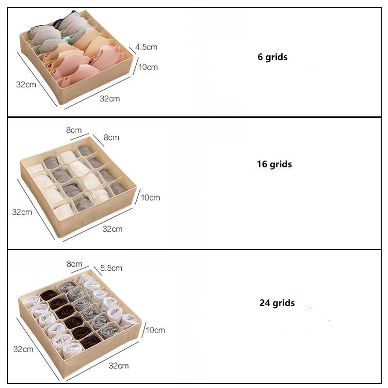 Cabinet Underwear Organizer Drawer Clothes Organizer Boxes