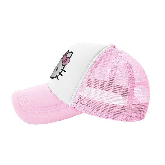 Pink Hello Kitty Trucker Cap Men Women