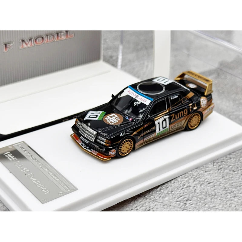 LMLF Diecast 1:64 Scale 190E EVO2.5 Alloy Car Model Camel Cup Painting Simulation Collection Souvenir Decoration Gift Display