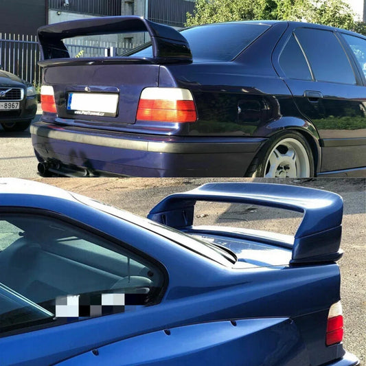 Spoiler M3 GT Style Rear Trunk Spoiler Wing Glossy black for BMW 3-Series E36 1991-1998