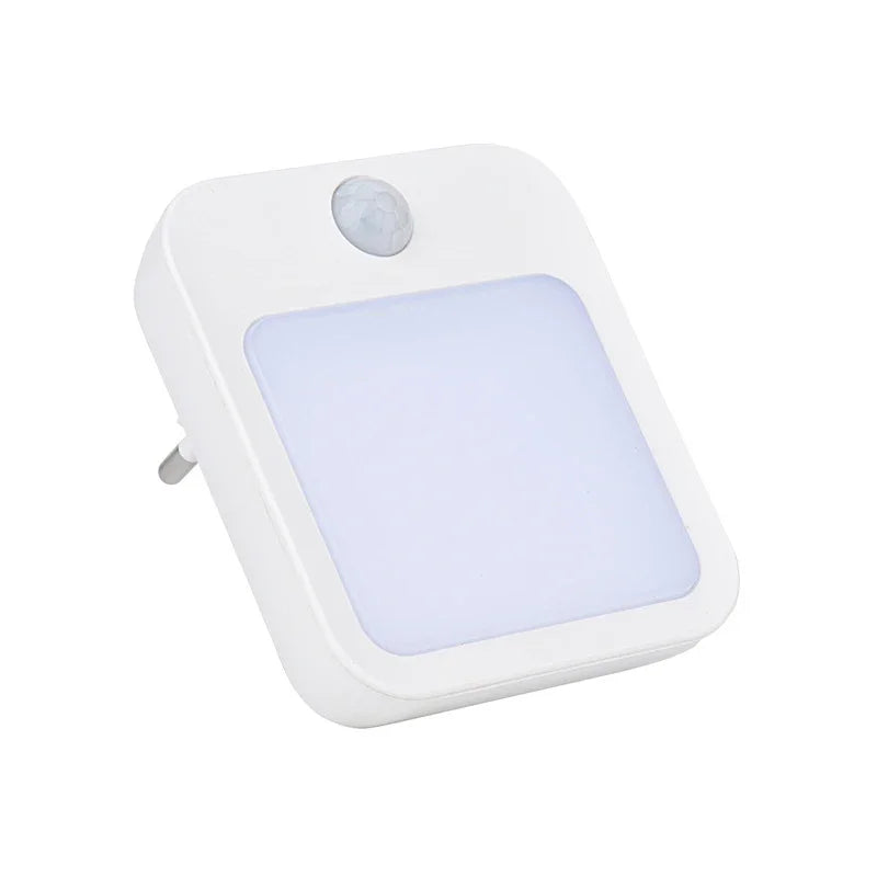 Night Light Motion Sensor With LED Light EU Plug Lamps