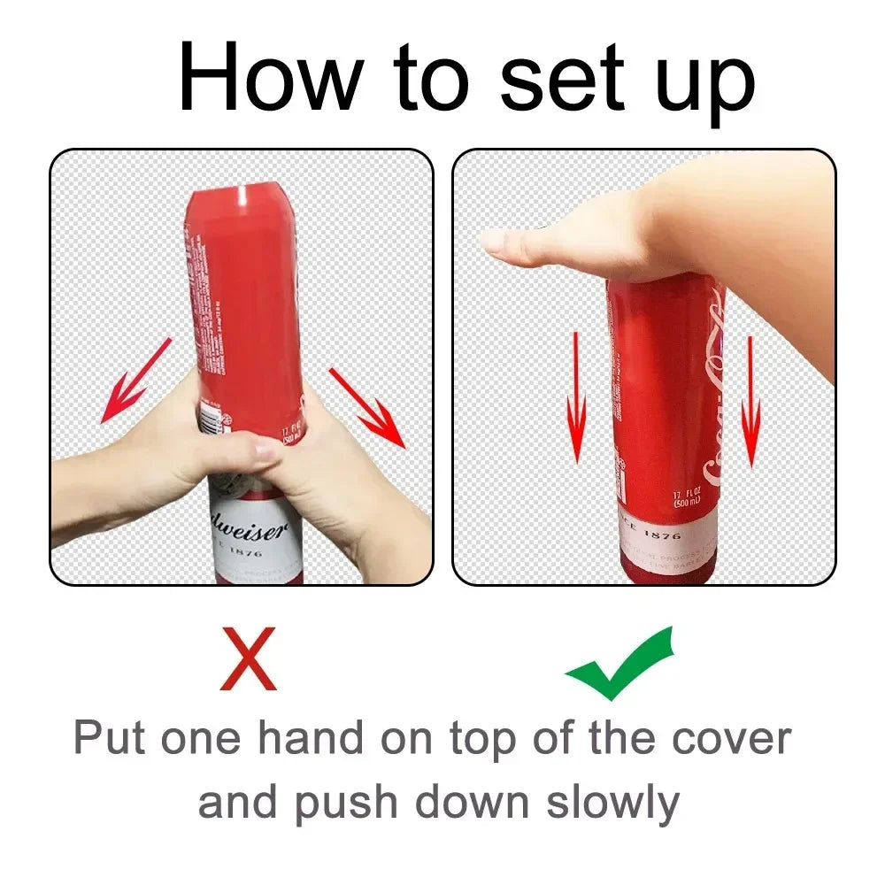 Silicone beer can cover Bottle Sleeve hide a beer