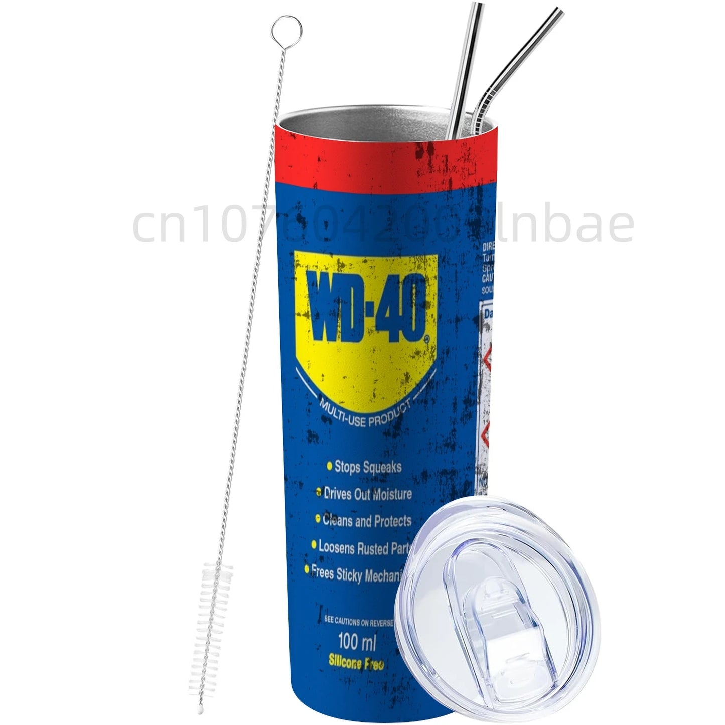 20Oz WD40 Mechanic Oil Stainless Steel Vacuum Double Wall Insulated Tumbler Flask Mug Cup