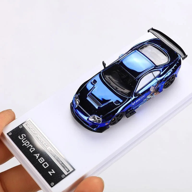 TIME MICRO & LMLF 1:64 Supra A80 Z Diecast Car Model Limited Edition 499 Collector