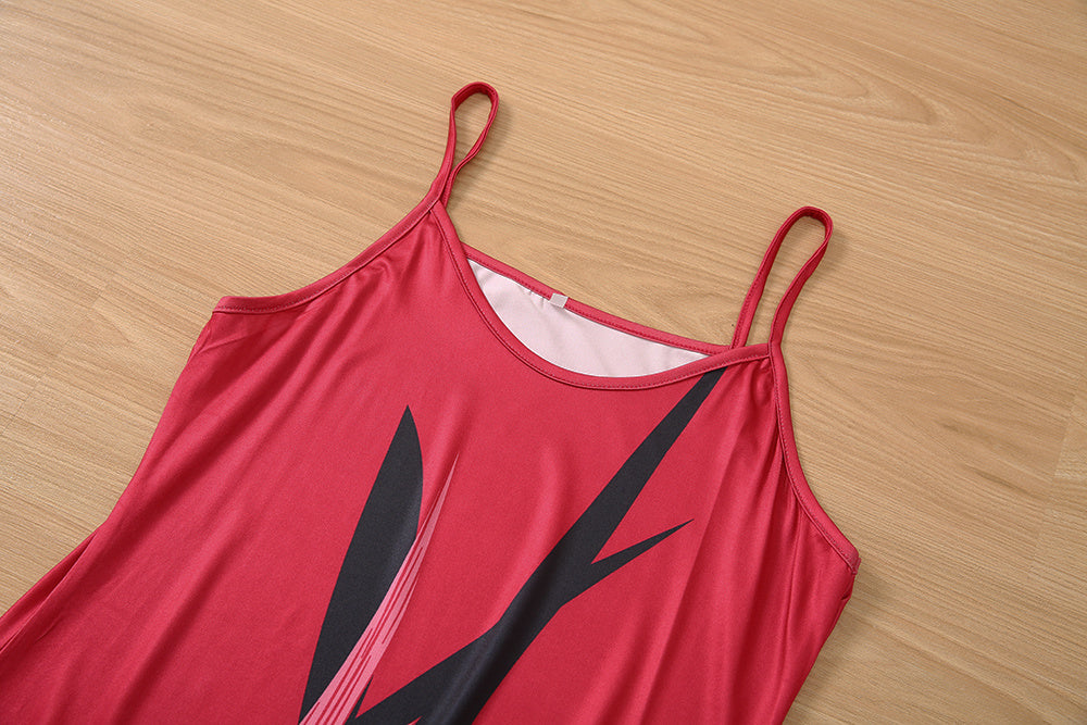 Floral Print Cami Dress, Crew Neck Mini Strap Dress, Casual Every Day Dress, Women's Clothing