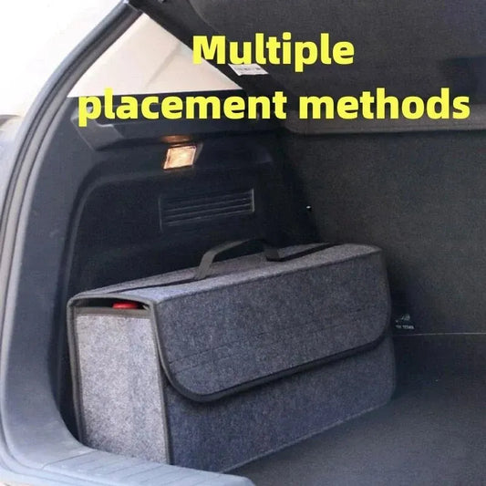 1PC Large Anti Slip Compartment Boot Storage Organizer Tool Car Storage Bag