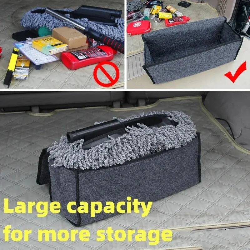1PC Large Anti Slip Compartment Boot Storage Organizer Tool Car Storage Bag